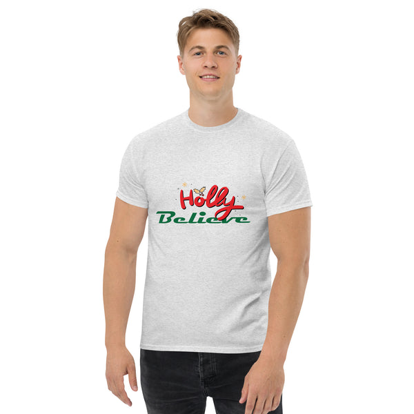 Holly Believe Men's classic tee