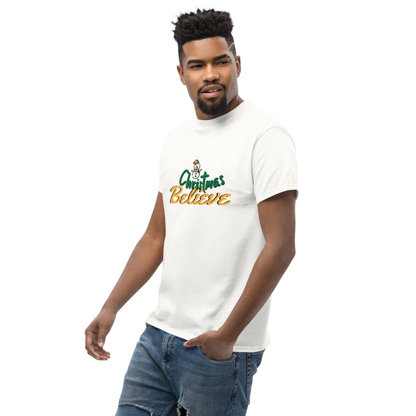 Christmas Believe Men's classic tee