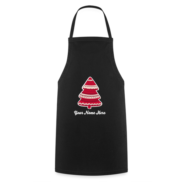 Tree-mas Cooking Apron - black