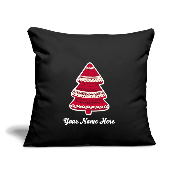 Tree-mas Sofa pillow 45cm x 45cm - black