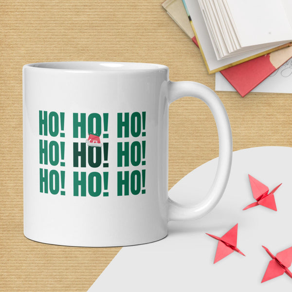 HOHO White glossy mug